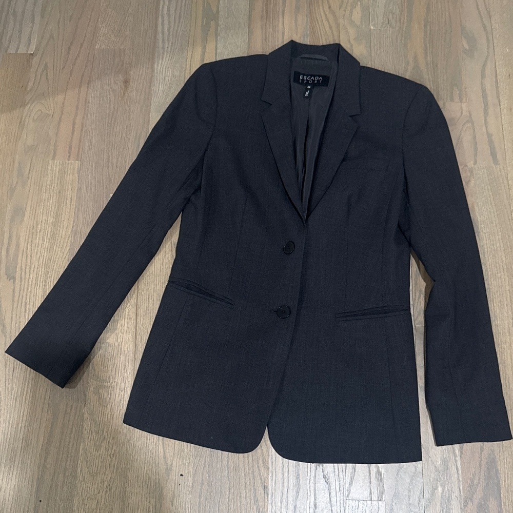 Escada Sport Blazer - Charcoal - size 36